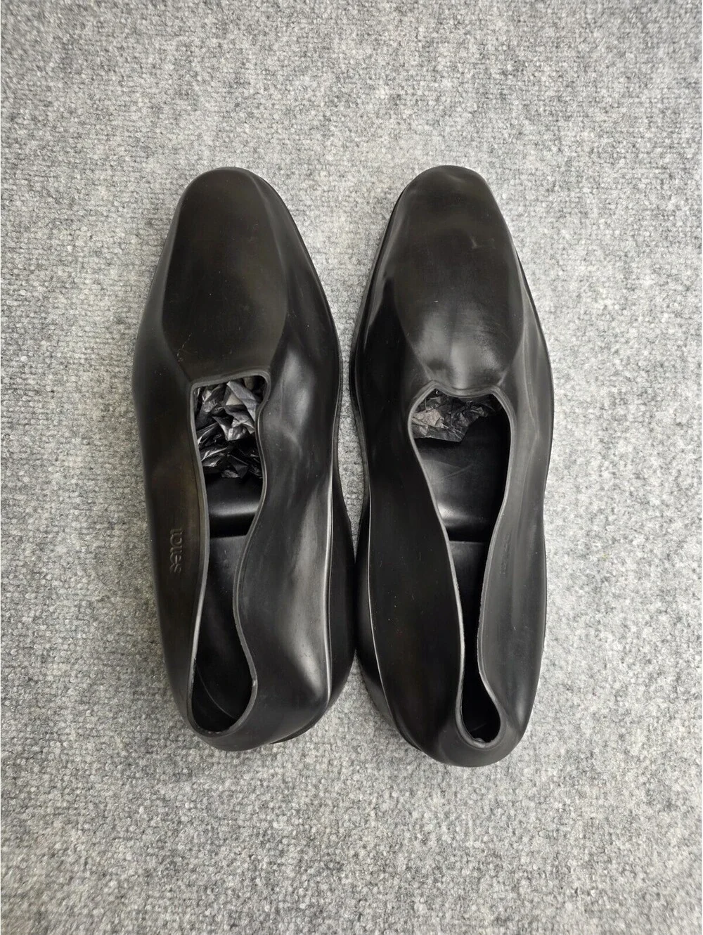 VTG Totes Natural Rubber Overshoes Galoshes Black Mens Size XL Extra Large NWOT
